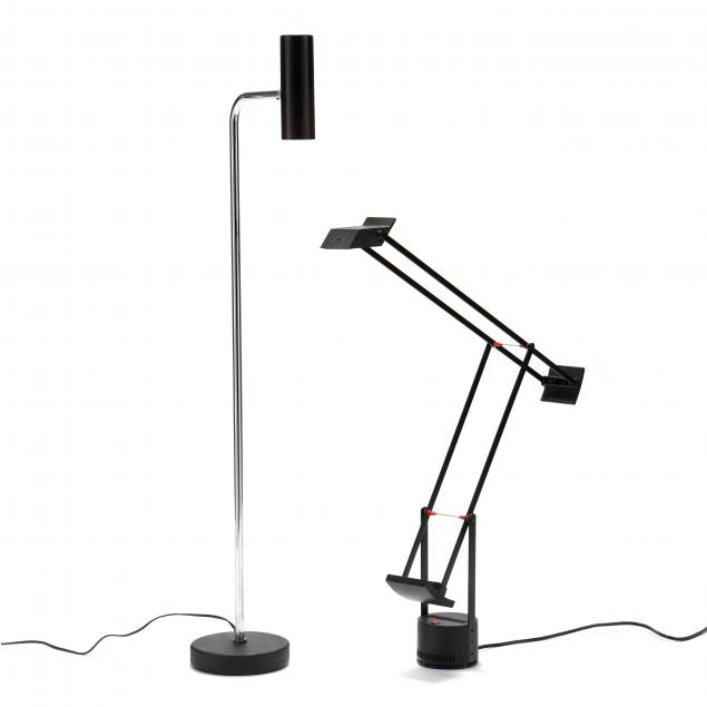 TWO MODERN TASK LAMPS Including 2c9367