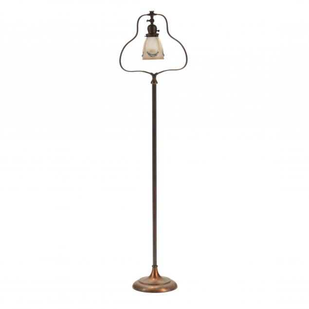 ATTRIBUTED HANDEL BELL FLOOR LAMP 2c938d