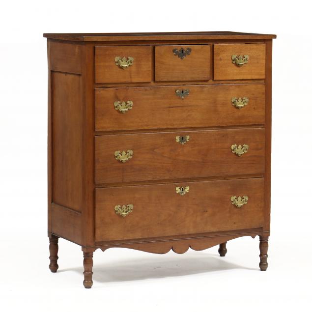 SOUTHERN LATE FEDERAL WALNUT CHEST