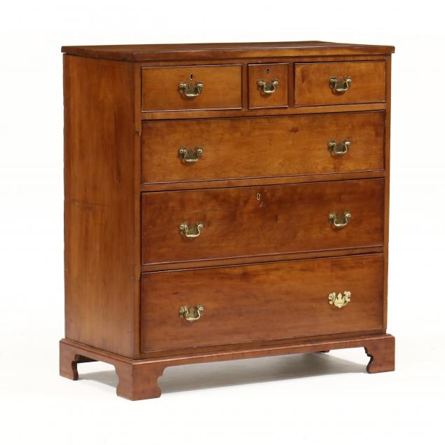 NEW ENGLAND FEDERAL CHERRY CHEST