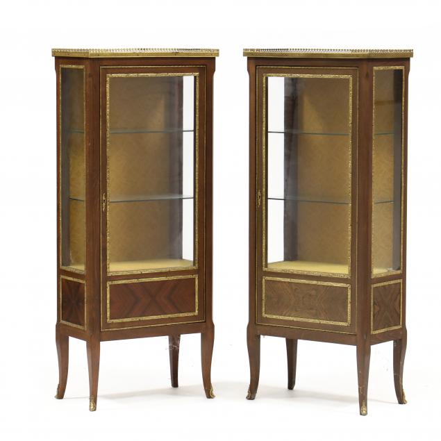 PAIR OF FRENCH EMPIRE STYLE DIMINUTIVE 2c9434