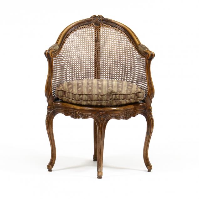 LOUIS XV STYLE CANE BACK CORNER 2c943c