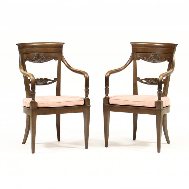 ATTRIBUTED TO BAKER PAIR OF FRENCH 2c9481