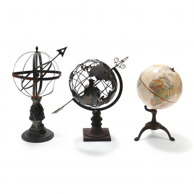 GLOBE AND ARMILLARY SPHERES Second half