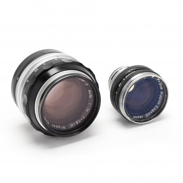 NIPPON KOGAKU, TWO NIKKOR LENSES