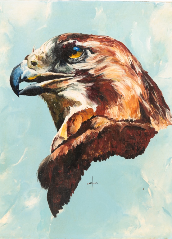 EAGLE PORTRAIT BY CAROL BRAUN  2c9cc0