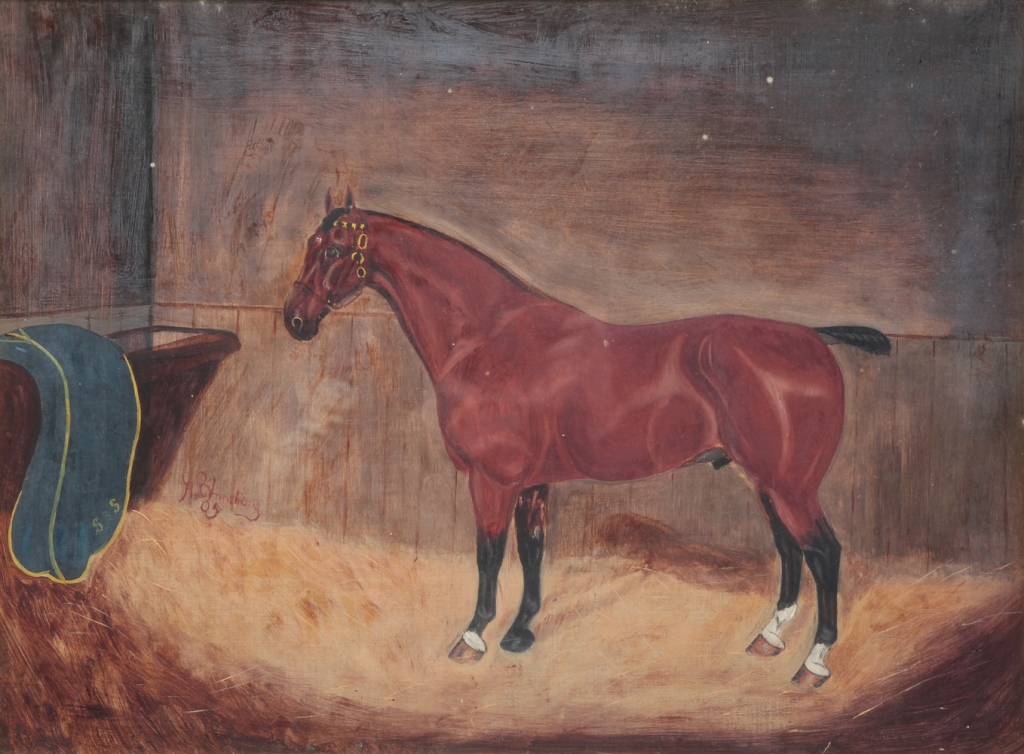 RACE HORSE BY ARMSTRONG. English,