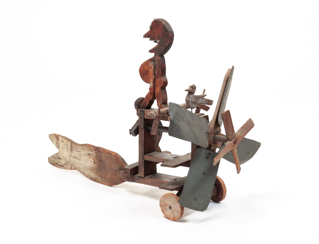 AMERICAN FOLK ART WHIRLIGIG. Ca. 1920s,