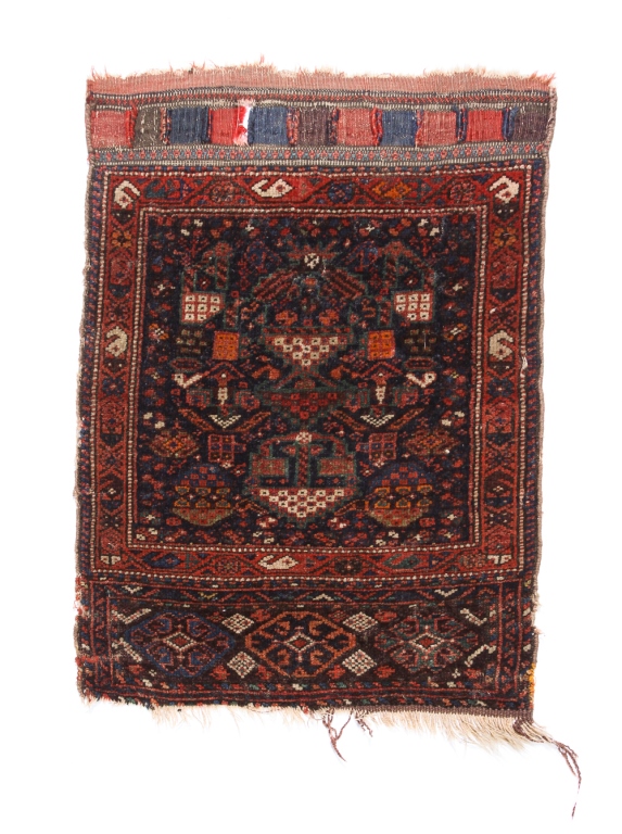 PERSIAN BAG FACE. Late 19th-early