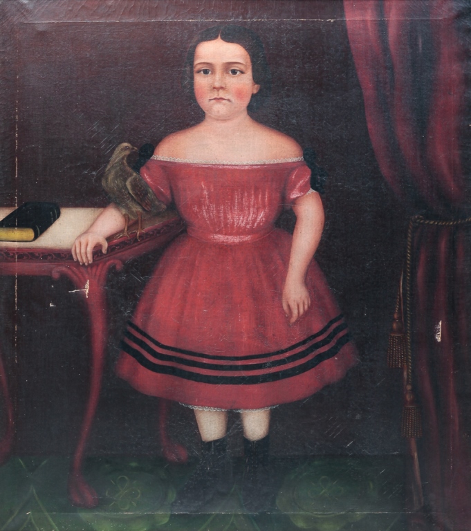 PORTRAIT OF PERMILIA BALDWIN. Fayette