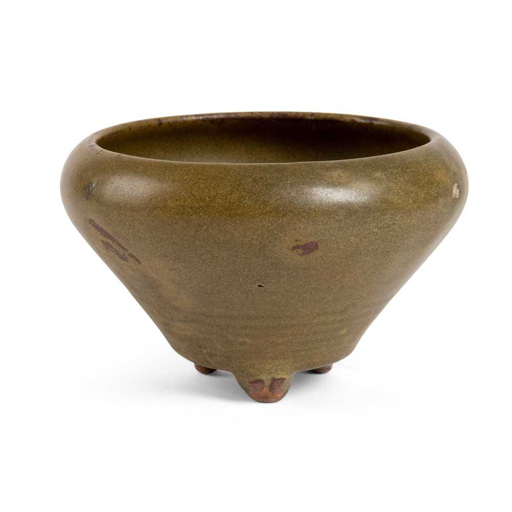 TEADUST GLAZED TRIPOD BOWL QING 2cc599