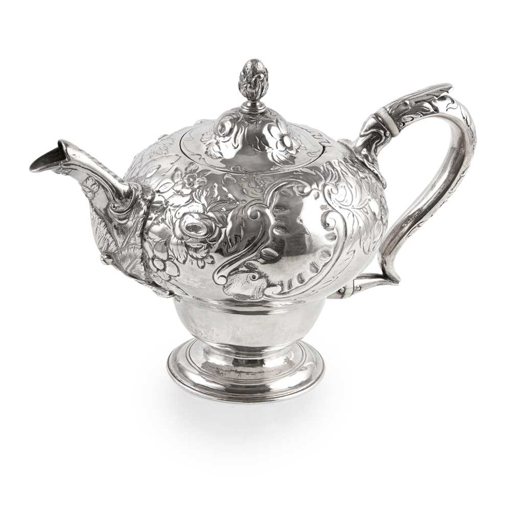 Y A WILLIAM IV TEAPOT William Hewitt  2cc838