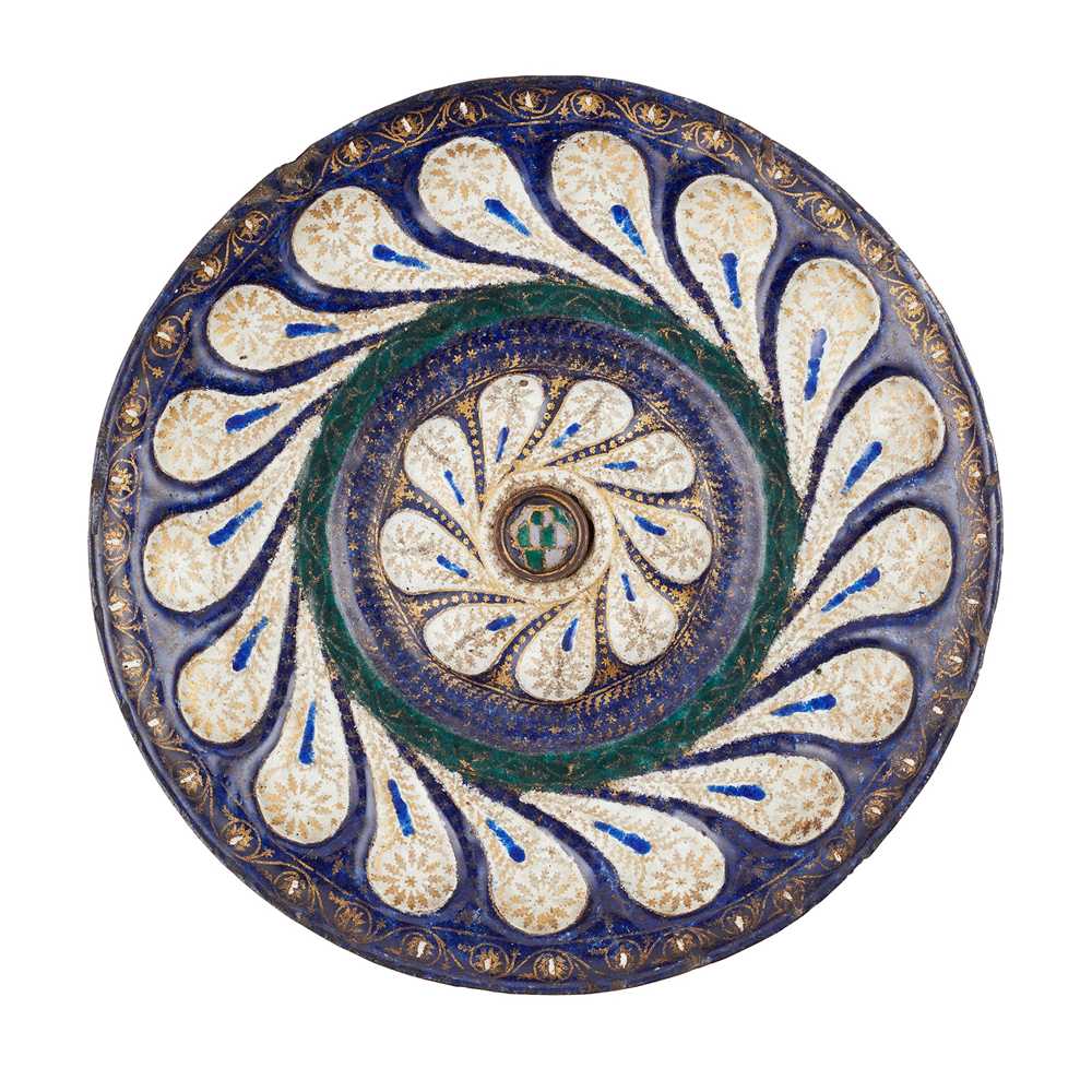 RARE VENETIAN ENAMEL AND PARCEL