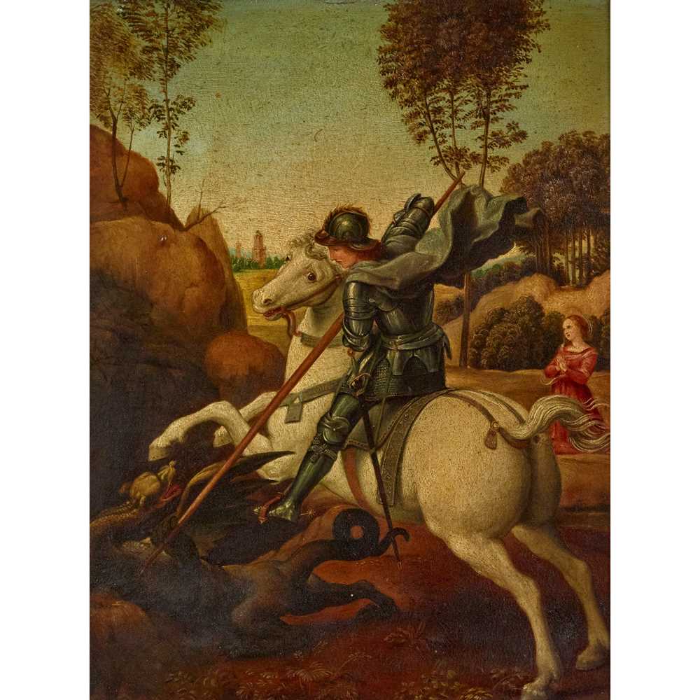 AFTER RAPHAEL
ST. GEORGE AND THE