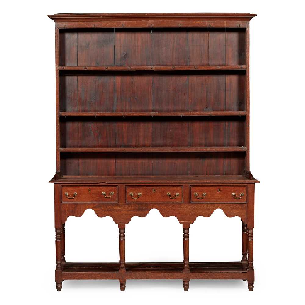 GEORGIAN OAK DRESSER LATE 18TH 2cc923