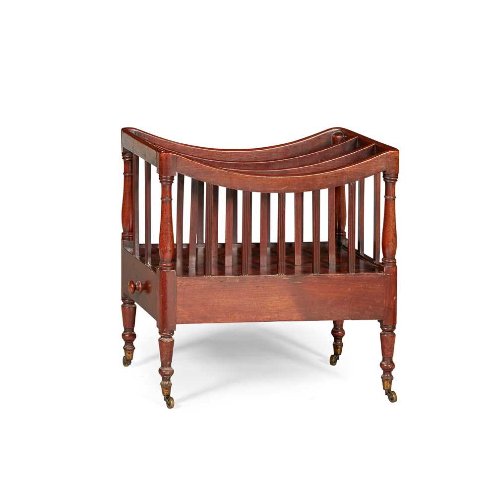 LATE REGENCY MAHOGANY CANTERBURY EARLY 2cc954