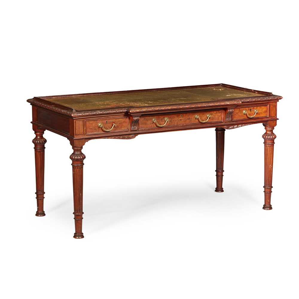 EDWARDIAN MAHOGANY WRITING TABLE
EARLY