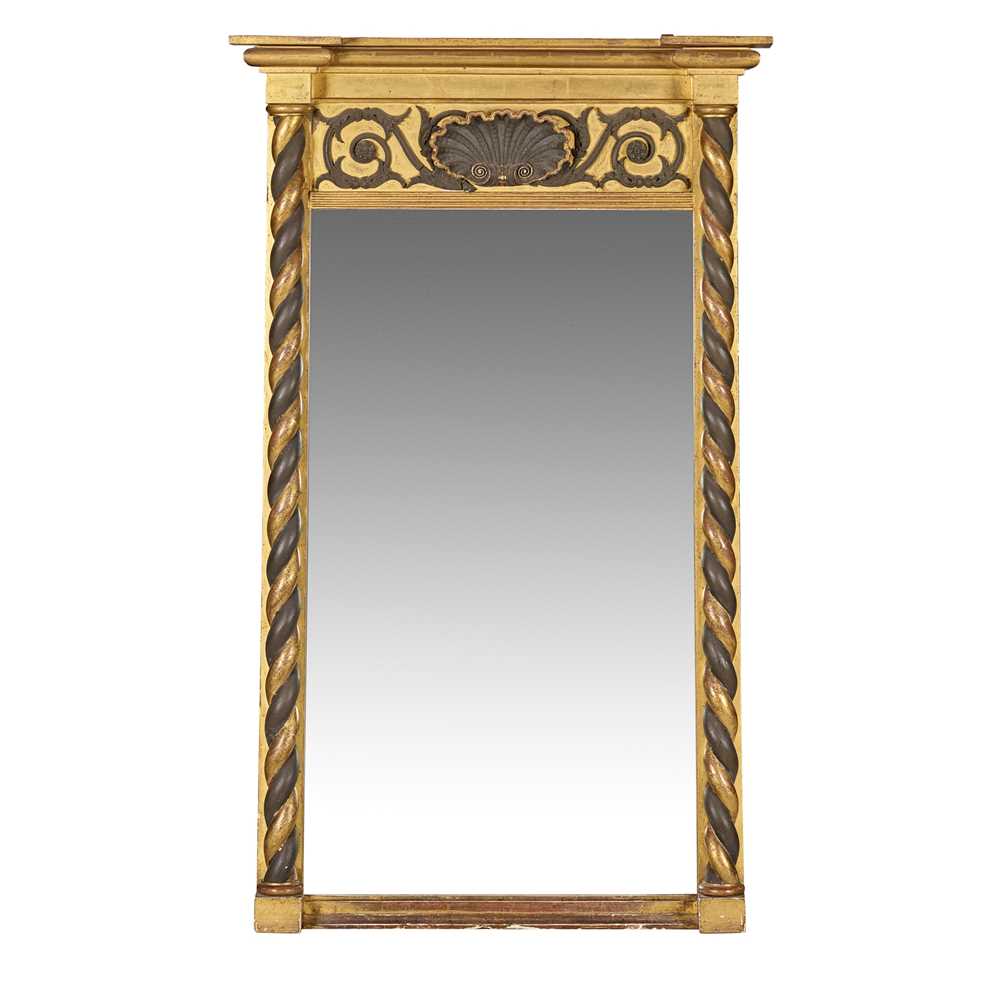 REGENCY GILTWOOD AND EBONISED PIER 2cc9bc