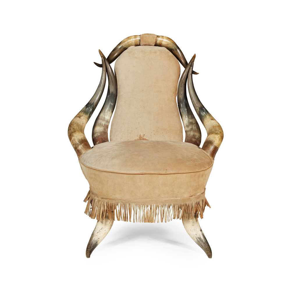 COW HORN CHAIR
20TH CENTURY with