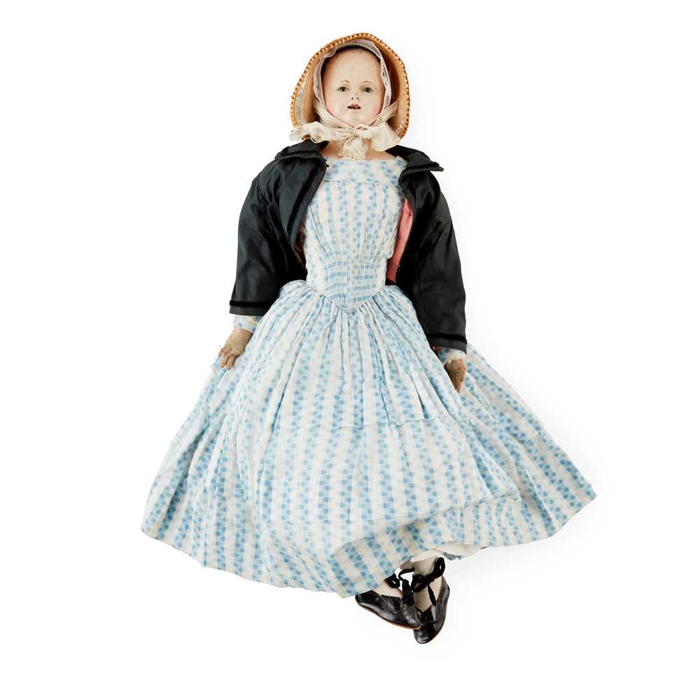 COMPOSITION-HEADED DOLL
EARLY 19TH