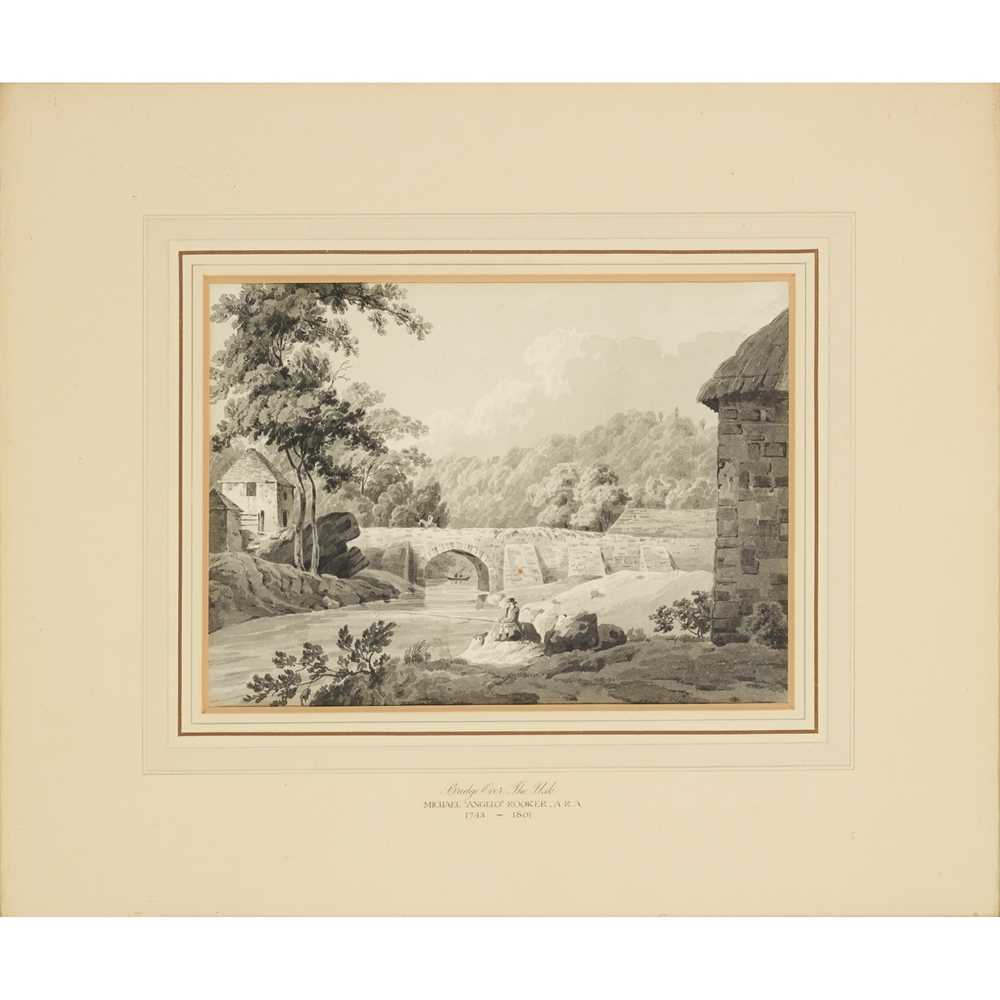 MICHEL ANGELO ROOKER BRITISH 1743 1801 BRIDGE 2cca15