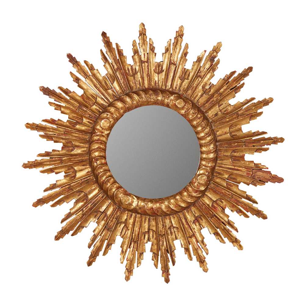 CONTINENTAL GILTWOOD SUNBURST MIRROR
LATE