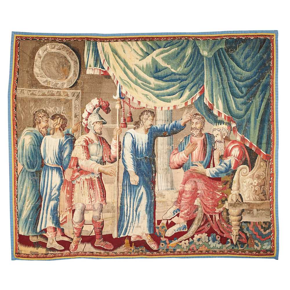 AUBUSSON BIBLICAL SUBJECT TAPESTRY  2cca3a