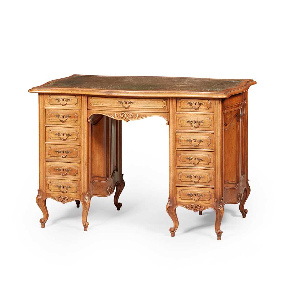 CONTINENTAL WALNUT DESK, POSSIBLY