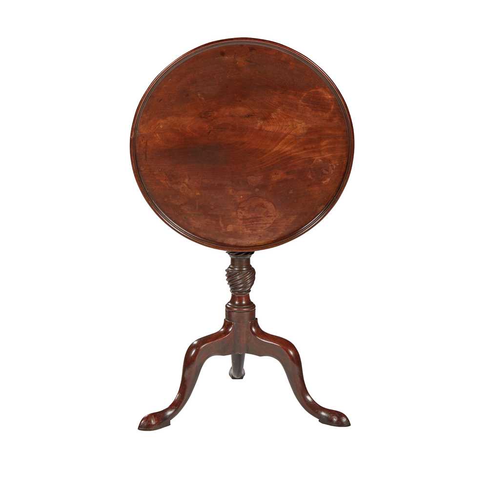 GEORGE III MAHOGANY TILT TOP TABLE 18TH 2cccb0