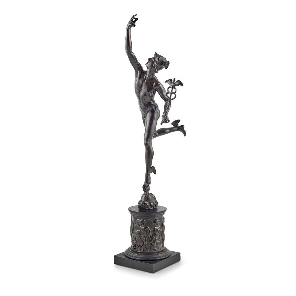 AFTER GIAMBOLOGNA
MERCURY bronze,