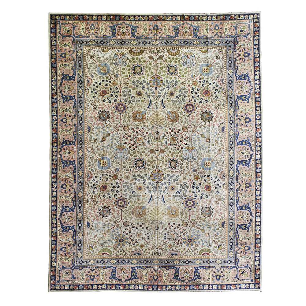 TABRIZ CARPET SIGNED JAVAN AMIR 2ccdee