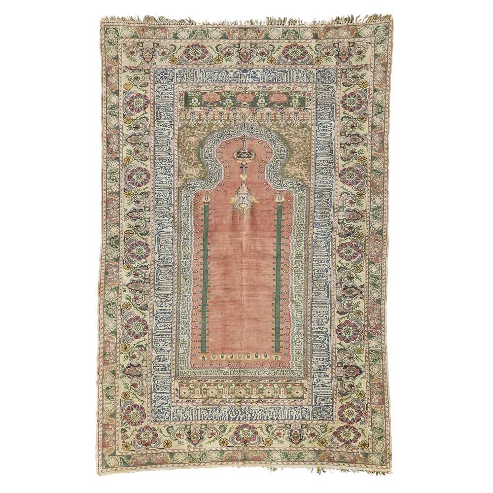 ANATOLIAN PRAYER RUG LATE 19TH EARLY 2ccdff