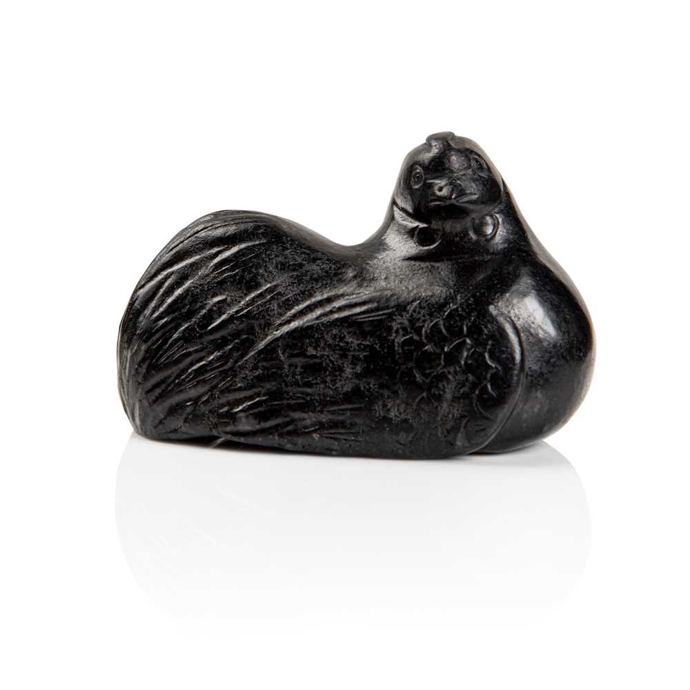 JADE CARVING OF A ROOSTER QING 2cce56