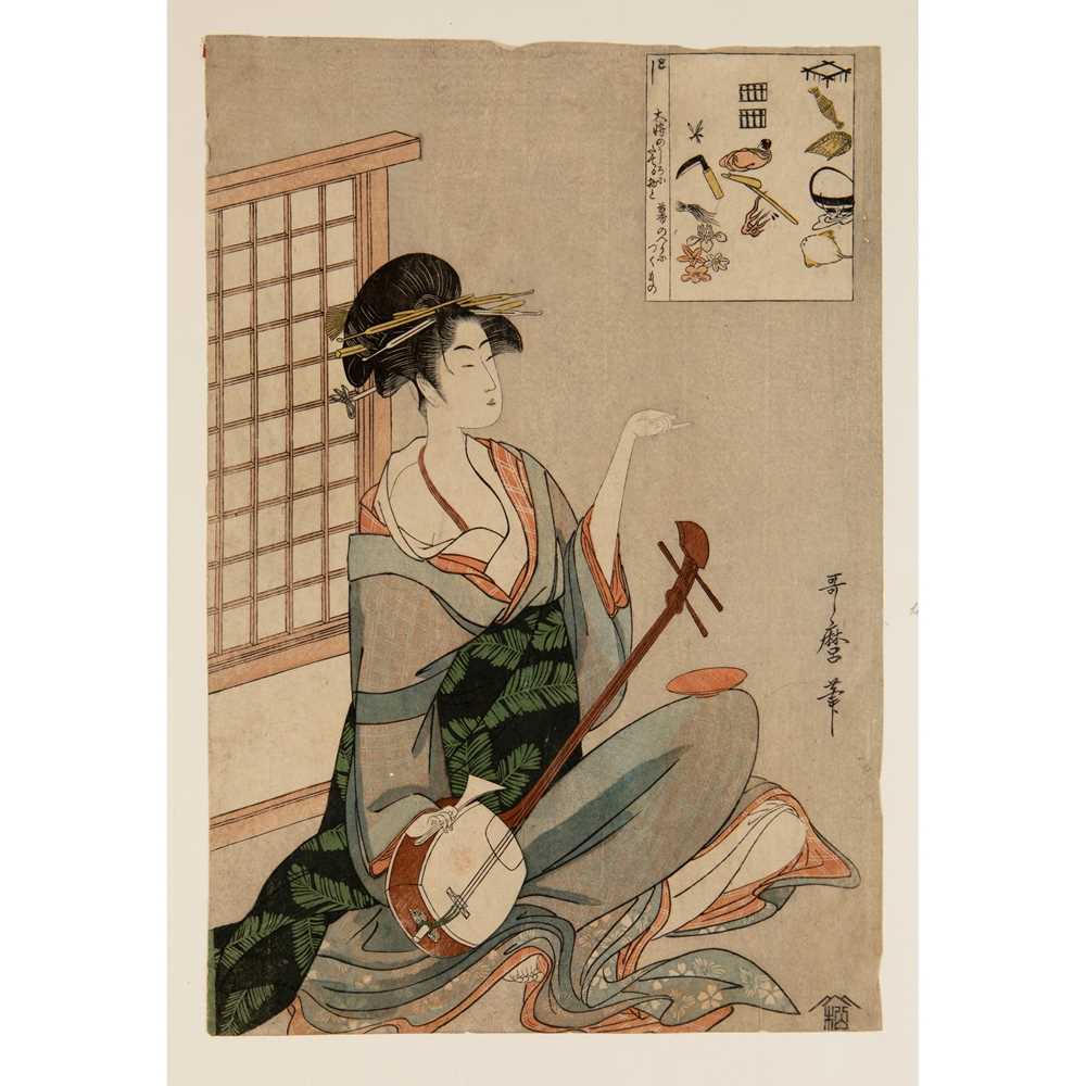 KITAGAWA UTAMARO 1753 1806 EDO 2ccedd