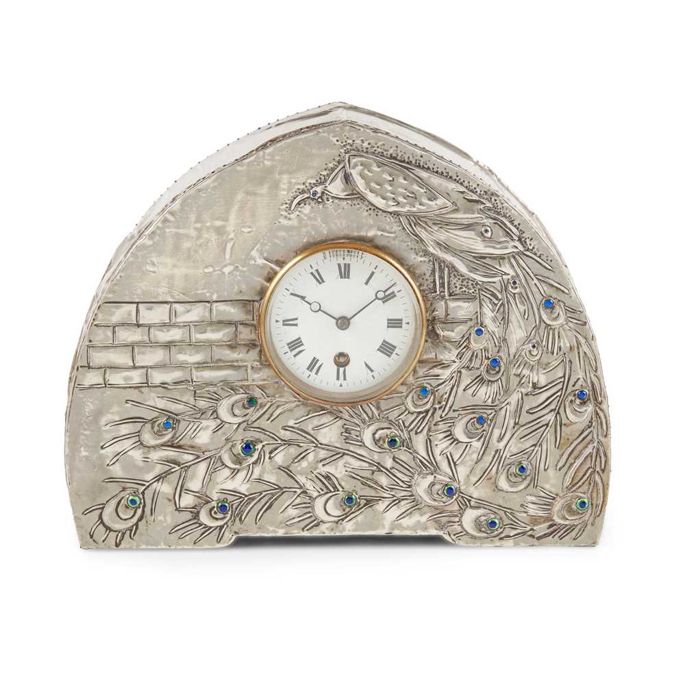 SCOTTISH
ARTS & CRAFTS MANTEL CLOCK,