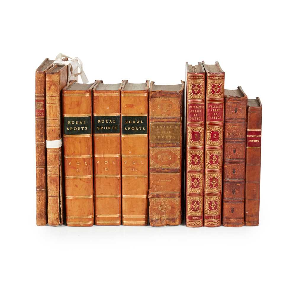 COLLECTION OF TEN VOLUMES INCLUDING 2cd214