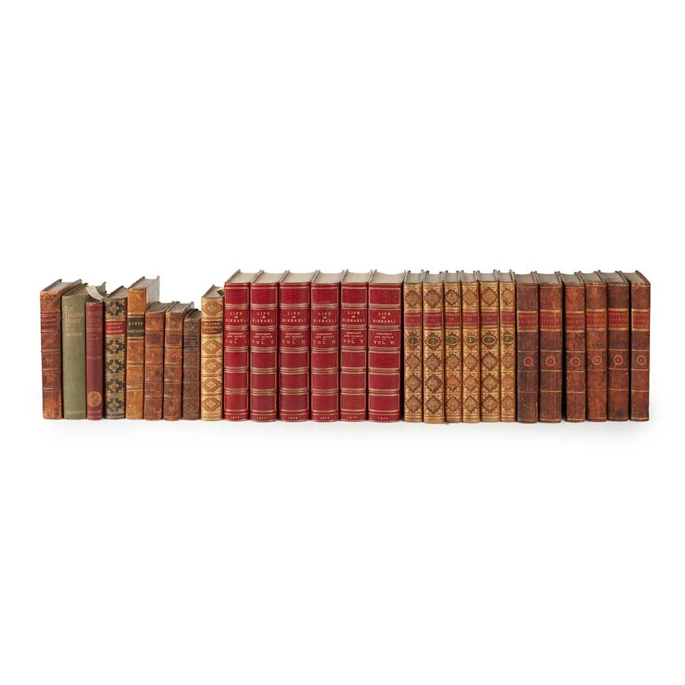 LEATHER BOUND BOOKS A QUANTITY  2cd253
