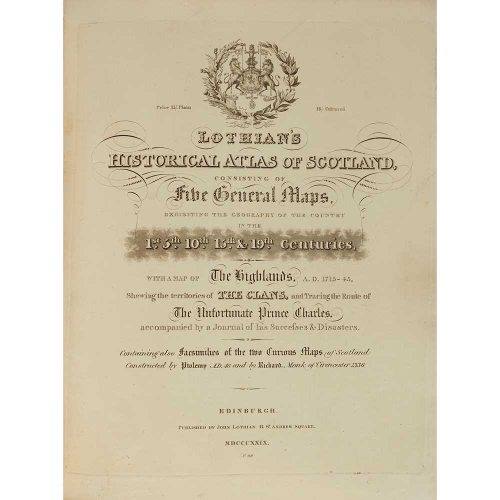 LOTHIAN JOHN LOTHIAN S HISTORICAL 2cd256