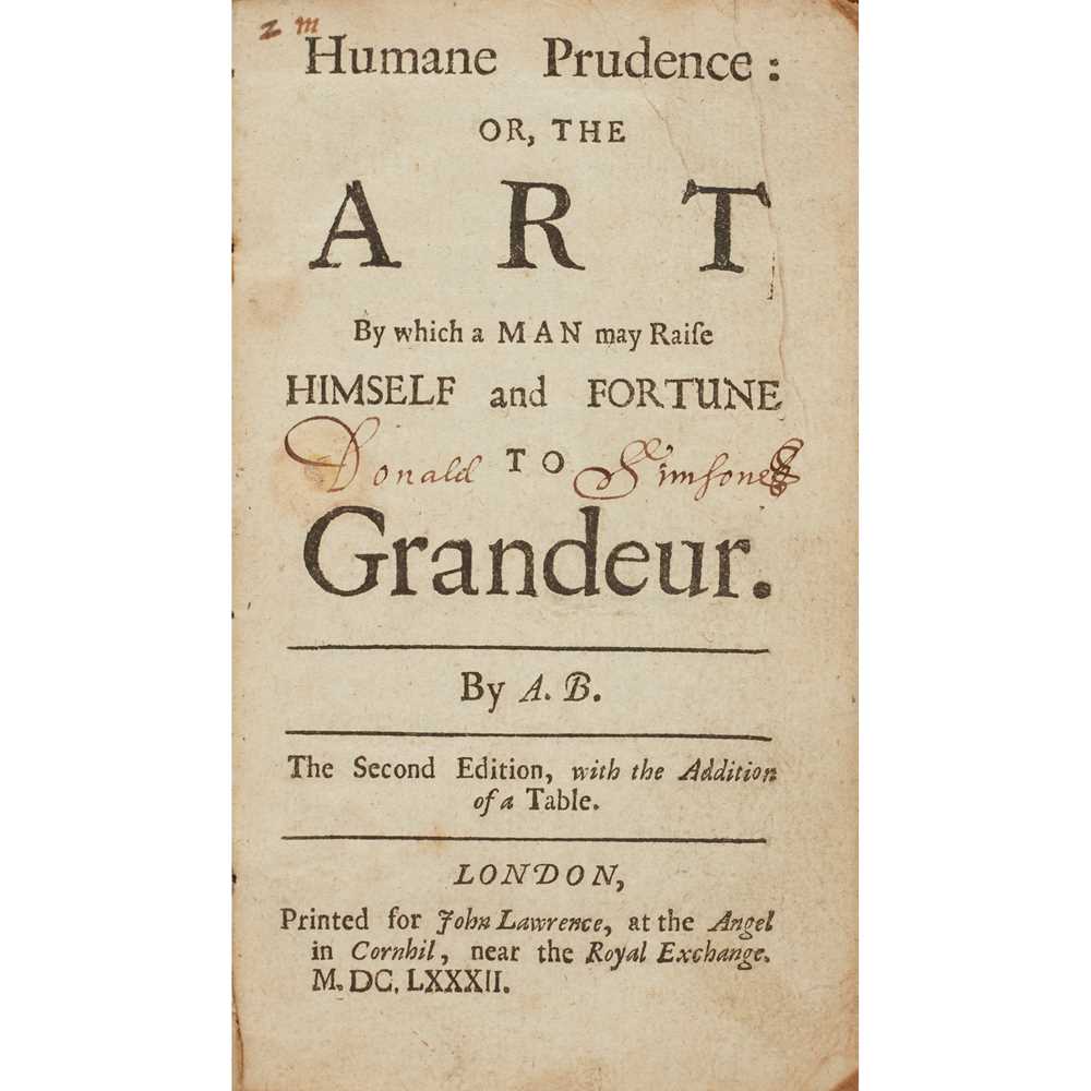 PITAINE, WILLIAM DE. B
HUMANE PRUDENCE: