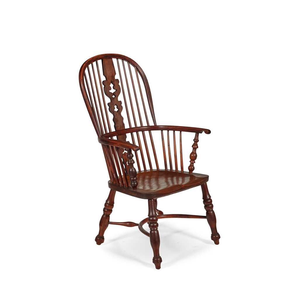 ELM AND BEECH WINDSOR ARMCHAIR EARLY 2cd407