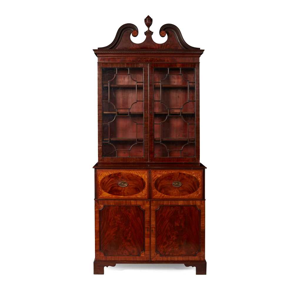 GEORGE III MAHOGANY SECRETAIRE 2cd41e