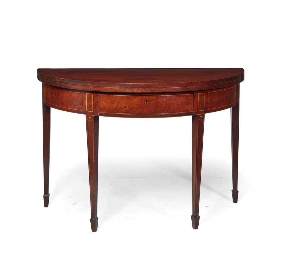 SCOTTISH GEORGE III MAHOGANY AND 2cd43c