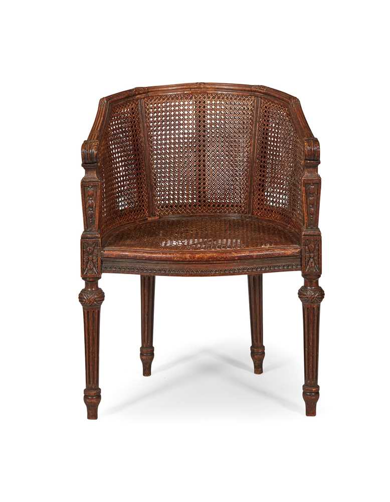 FRENCH LOUIS XVI STYLE CARVED BEECH