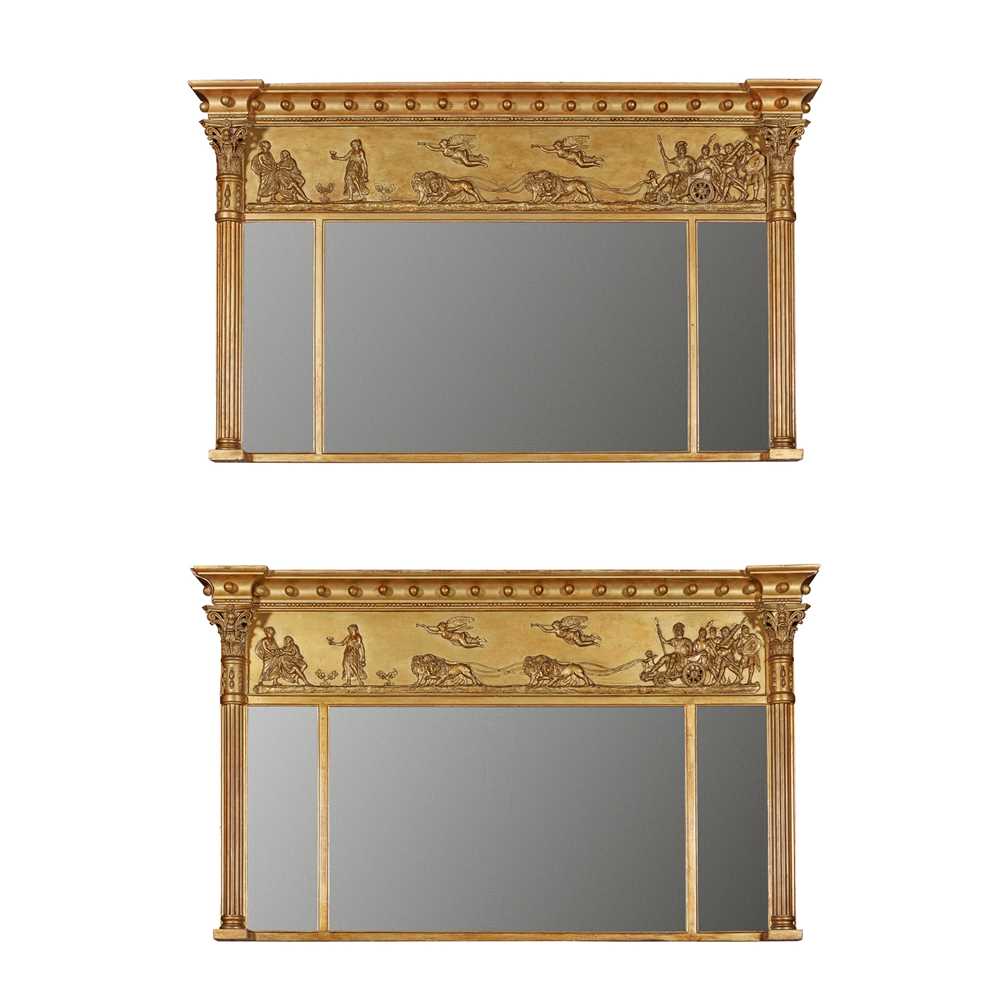 PAIR OF REGENCY GILT AND GESSO 2cd48e