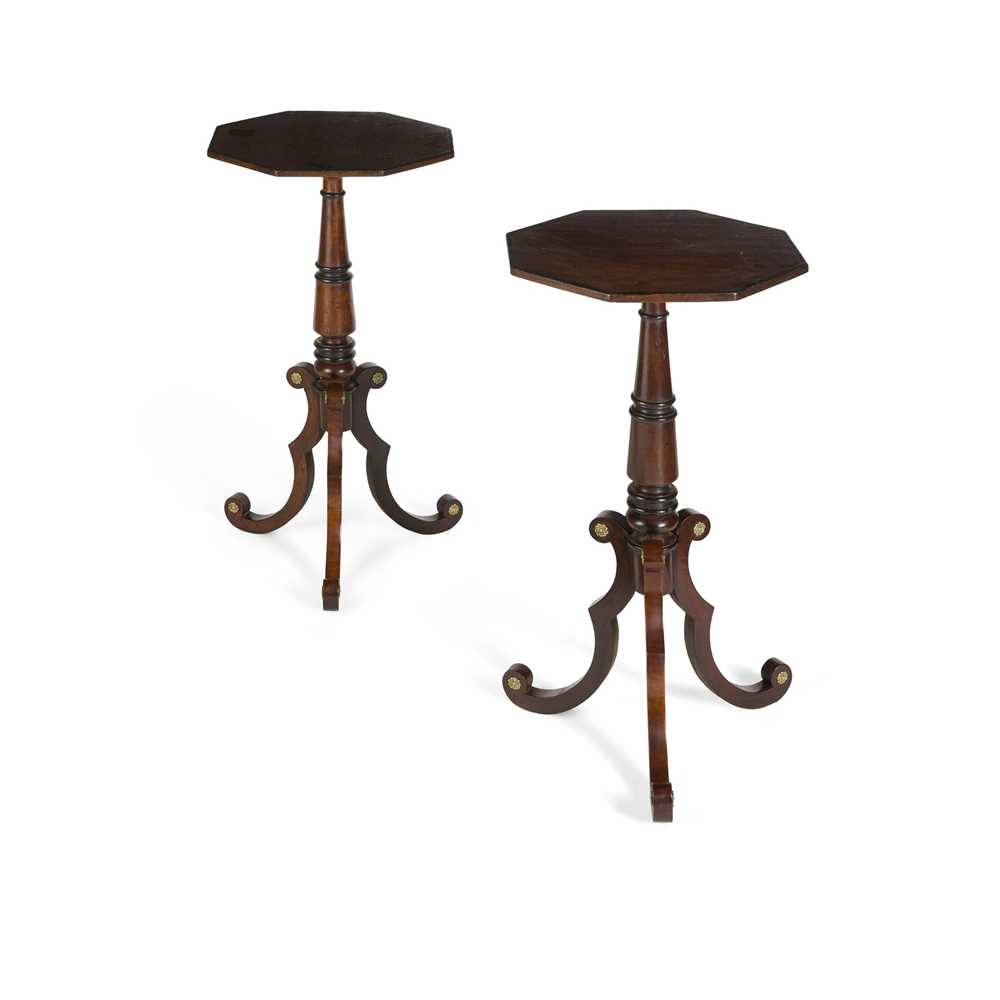 PAIR OF REGENCY MAHOGANY AND EBONISED 2cd496