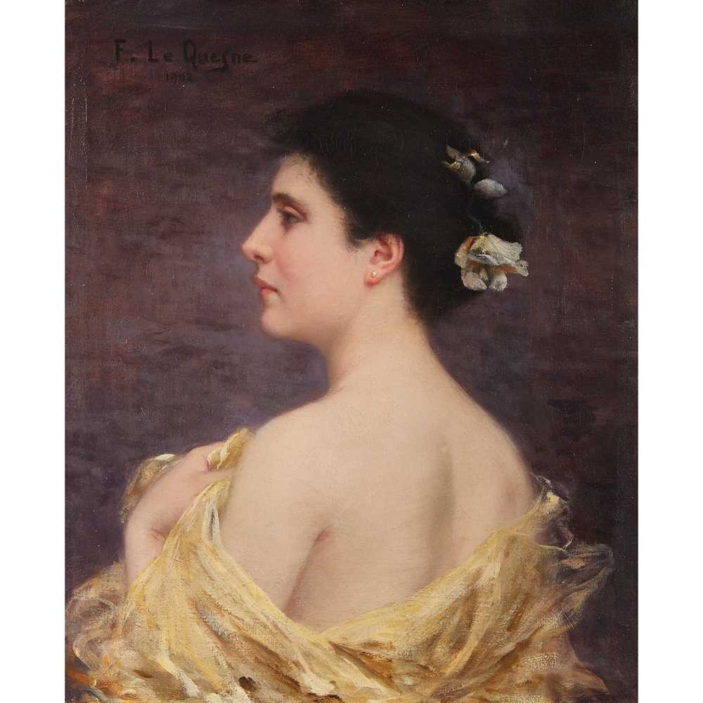 FERNAND LE QUESNE FRENCH 1856 1918 STUDY 2cd52f