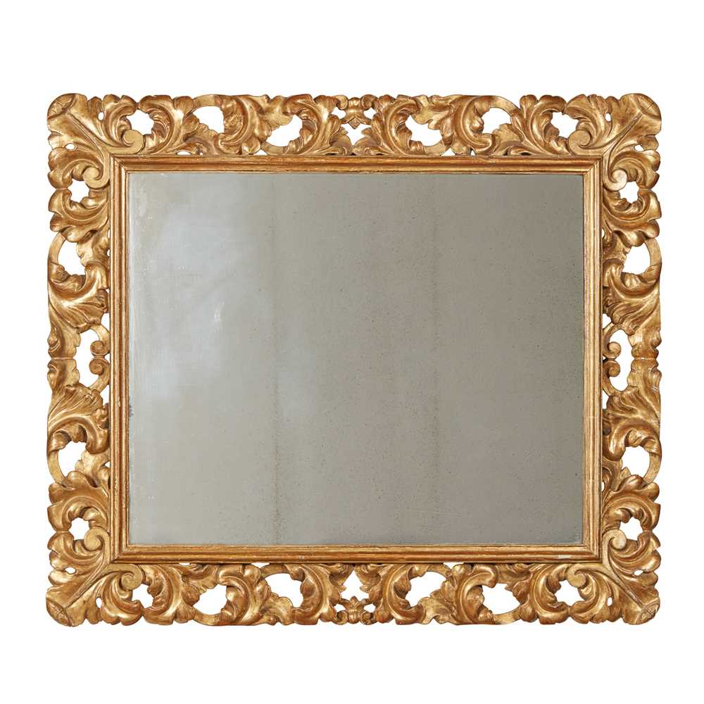 FLORENTINE GILTWOOD MIRROR 19TH 2cd54a