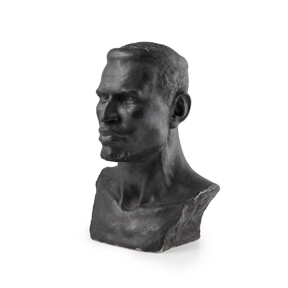 FRENCH SCHOOL PLASTER BUST OF 2cd573
