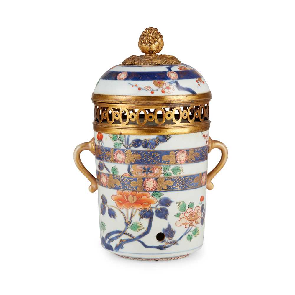 ORMOLU-MOUNTED IMARI LIDDED JAR
MEIJI