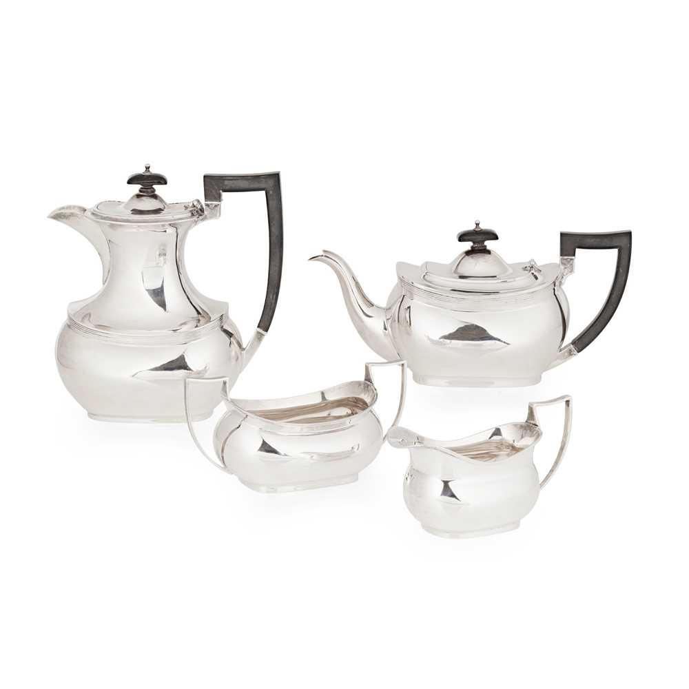 A 1930S FOUR PIECE TEA SERVICE 2cb7b2